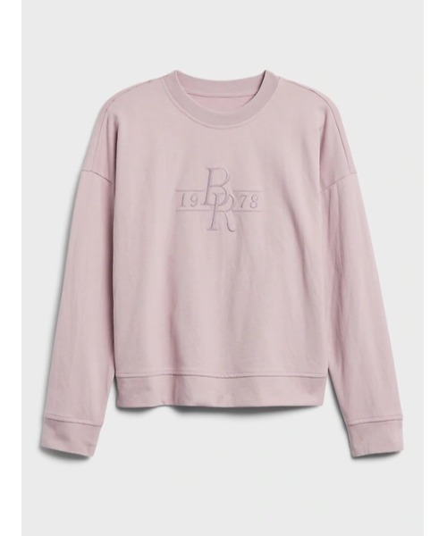 Banana Republic（バナナリパブリック）の「ロゴ スウェットシャツ（スウェット・レディース・ピンク・S/M/L/XS）」の6枚目の写真