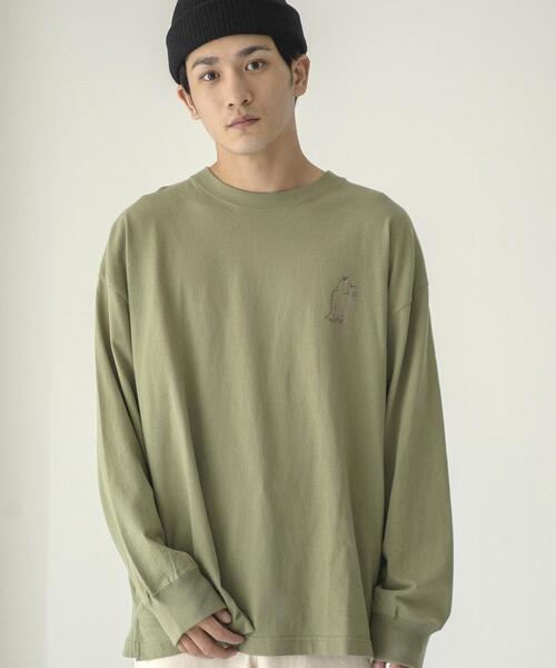 Coen 金安 亮 イラストロングスリーブtシャツ メンズ Men Coen コーエン 公式ファッション通販