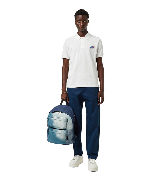 DIESEL（ディーゼル）の「メンズ Wソール レザー スニーカー（スニーカー・メンズ・ホワイト/ブラック・43/42/40/41/44）」の6枚目の写真