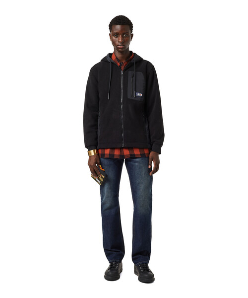 DIESEL（ディーゼル）の「メンズ Wソール レザー スニーカー（スニーカー・メンズ・ホワイト/ブラック・43/42/40/41/44）」の16枚目の写真