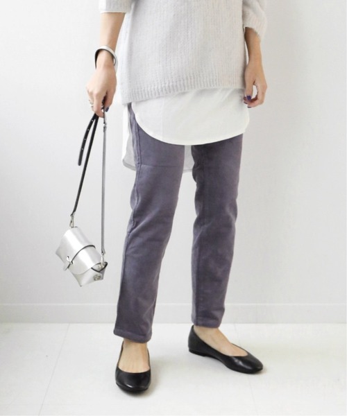 JOURNAL STANDARD relume(ジャーナルスタンダード レリューム)の「コーデュロイイージースキニーパンツ◆(その他パンツ・レディース・グレー・40/38/36)」の9枚目の写真