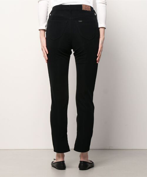 Lee（リー）の「Lee/リー　ストレッチコール スリット入り スキニーパンツ（その他パンツ・レディース・グレイッシュベージュ/アイボリー/ブラック・MEDIUM/X-SMALL/SMALL）」の5枚目の写真