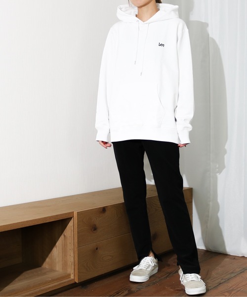 Lee（リー）の「Lee/リー　ストレッチコール スリット入り スキニーパンツ（その他パンツ・レディース・グレイッシュベージュ/アイボリー/ブラック・MEDIUM/X-SMALL/SMALL）」の11枚目の写真