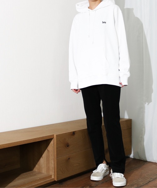 Lee（リー）の「Lee/リー　ストレッチコール スリット入り スキニーパンツ（その他パンツ・レディース・グレイッシュベージュ/アイボリー/ブラック・MEDIUM/X-SMALL/SMALL）」の12枚目の写真