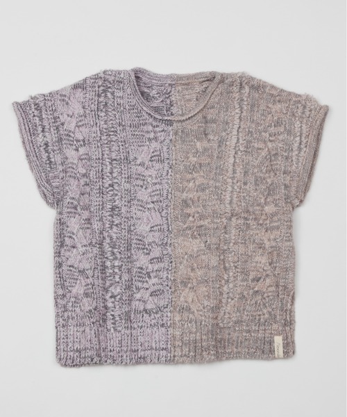 AlexanderLeeChang(アレキサンダーリーチャン)の「AlexanderLeeChang/アレキサンダーリーチャン BIG KNIT VEST ビッグニットベスト AC062103(ベスト・メンズ・ブラック/グレー/バーガンディー・2/3)」の16枚目の写真