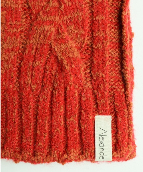 AlexanderLeeChang(アレキサンダーリーチャン)の「AlexanderLeeChang/アレキサンダーリーチャン BIG KNIT VEST ビッグニットベスト AC062103(ベスト・メンズ・ブラック/グレー/バーガンディー・2/3)」の17枚目の写真