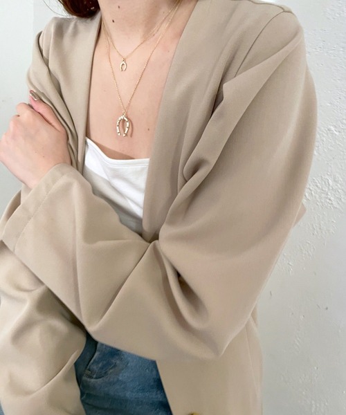 mystic（ミスティック）の「[Eau] S.hoof (necklace)（その他ヘアアクセサリー・レディース・ゴールド・ONE SIZE）」の7枚目の写真