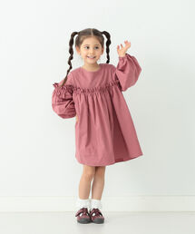 ✤タグ付き新品✤B:MING by BEAMS 紺色 袖フリル ワンピース 60695522_175_d_215.jpg