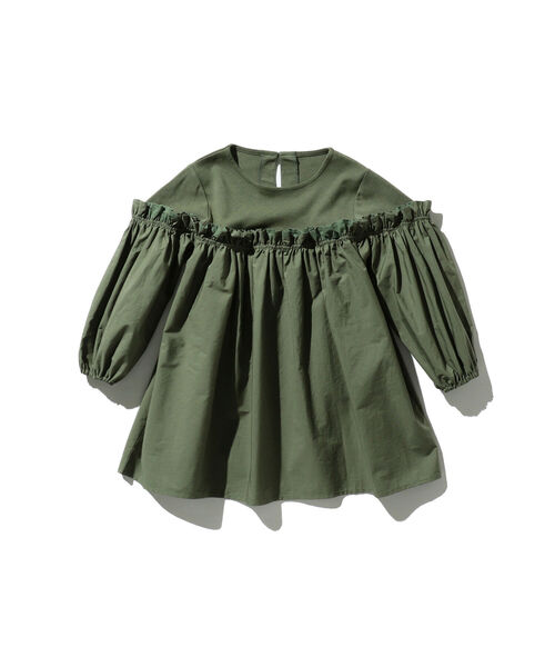B:MING by BEAMS（ビーミングバイビームス）の「B:MING by BEAMS / 切替 フリルワンピース（90~150cm）（ワンピース・キッズ・ネイビー/オリーブ/ピンク系その他・90/100/110/120/130/140/150）」の17枚目の写真