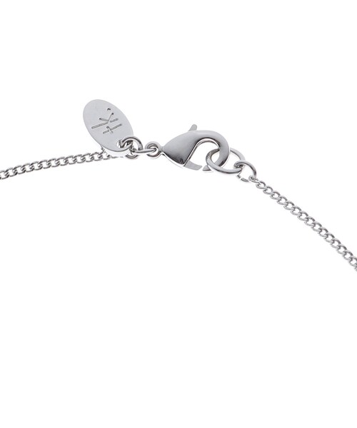 tk.TAKEO KIKUCHI(ティーケータケオキクチ)の「◆ダブルリングネックレス(ネックレス・メンズ・ブラック/シルバー/ゴールド・00)」の4枚目の写真