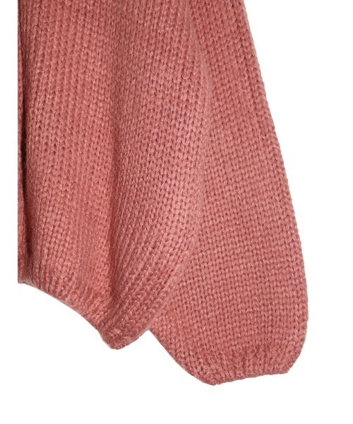 ACYM（アシーム）の「Lily knit カーディガン（ニット/セーター・レディース・ピンク/アイボリー・FREE）」の7枚目の写真