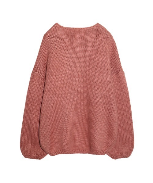 ACYM（アシーム）の「Lily knit カーディガン（ニット/セーター・レディース・ピンク/アイボリー・FREE）」の11枚目の写真