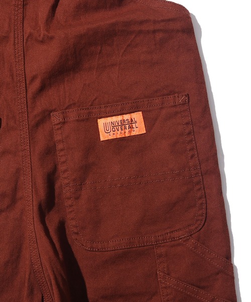 UNIVERSAL OVERALL（ユニバーサルオーバーオール）の「UNIVERSAL OVERALL/ユニバーサルオーバーオール T/C/Pu TWILL OVERALL オーバーオール キッズ アメカジ（サロペット/オーバーオール・キッズ・ブラウン/ベージュ・130/140/150）」の11枚目の写真