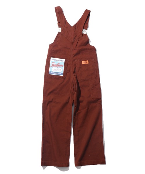 UNIVERSAL OVERALL（ユニバーサルオーバーオール）の「UNIVERSAL OVERALL/ユニバーサルオーバーオール T/C/Pu TWILL OVERALL オーバーオール キッズ アメカジ（サロペット/オーバーオール・キッズ・ブラウン/ベージュ・130/140/150）」の13枚目の写真
