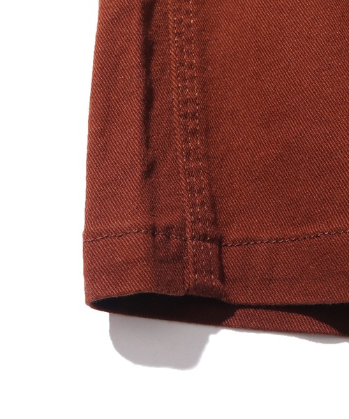 UNIVERSAL OVERALL（ユニバーサルオーバーオール）の「UNIVERSAL OVERALL/ユニバーサルオーバーオール T/C/Pu TWILL OVERALL オーバーオール キッズ アメカジ（サロペット/オーバーオール・キッズ・ブラウン/ベージュ・130/140/150）」の5枚目の写真