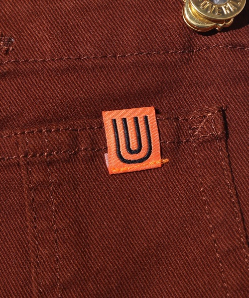 UNIVERSAL OVERALL（ユニバーサルオーバーオール）の「UNIVERSAL OVERALL/ユニバーサルオーバーオール T/C/Pu TWILL OVERALL オーバーオール キッズ アメカジ（サロペット/オーバーオール・キッズ・ブラウン/ベージュ・130/140/150）」の12枚目の写真