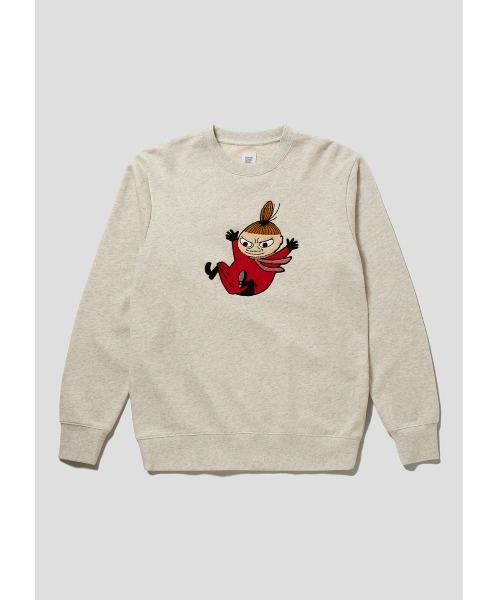 Design Tshirts Store graniph（デザイン　ティーシャツ　ストア　グラニフ）の「リトルミイ(ムーミン)｜コラボスウェット（スウェット・メンズ・ベージュ系その他・SMALL/MEDIUM/LARGE/X-LARGE）」の6枚目の写真