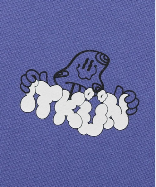 ISTKUNST(イストクンスト)の「【ISTKUNST】ITKUN MUSHROOM SWEATSHIRTS / イストクンスト マッシュルーム グラフィック 蓄光 スウェットシャツ(スウェット・メンズ・パープル/グレー/イエロー・MEDIUM/LARGE)」の19枚目の写真