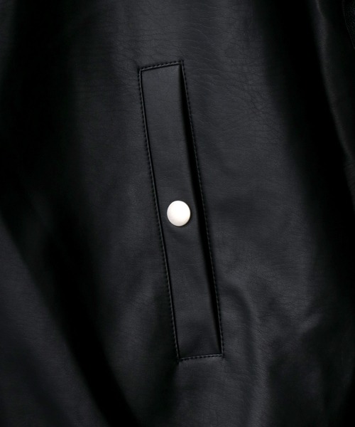 SITRY（シトリー）の「【別注】oversize synthetic leather MA-1