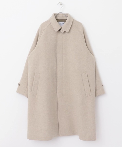 【新品タグ付き】FORK＆SPOON バルマカンコート CAMEL セール】FORK&SPOON バルマカンコート（ステンカラーコート