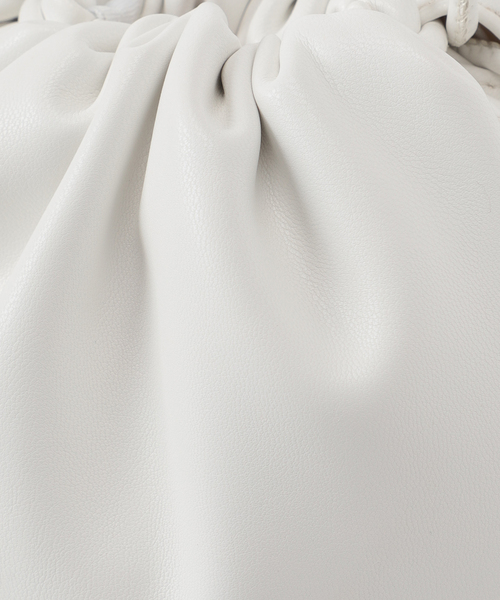 IENA(イエナ)の「【ESLOW/エスロー】 ドローストリングショルダーバッグ◆(ショルダーバッグ・レディース・ホワイト/ブラウン/ピンク/ベージュ/グリーン・FREE)」の12枚目の写真