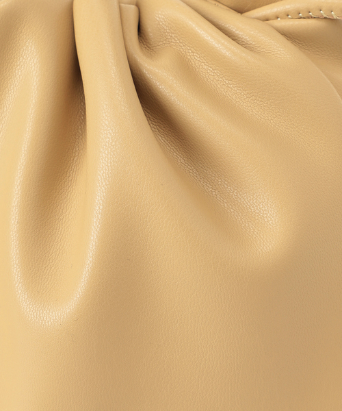 IENA(イエナ)の「【ESLOW/エスロー】 ドローストリングショルダーバッグ◆(ショルダーバッグ・レディース・ホワイト/ブラウン/ピンク/ベージュ/グリーン・FREE)」の10枚目の写真