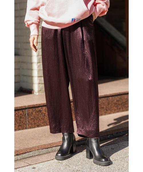 mici（ミチ）の「(mici)サテンパンツ（その他パンツ）」 - WEAR