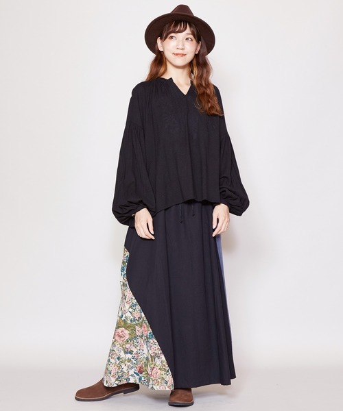 ブラウス シャツ 「チャイハネ」インレートシャツ レディース インレートシャツ(WHITE): 『チャイハネ』公式通販