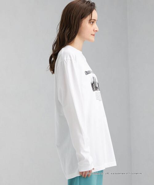 GOOD ROCK SPEED（グッドロックスピード）の「【別注】＜GOOD ROCK SPEED＞ LIFE ロングスリーブ フォト Tシャツ カットソー（Tシャツ/カットソー・レディース・ブラック/オフホワイト/その他1・FREE）」の15枚目の写真