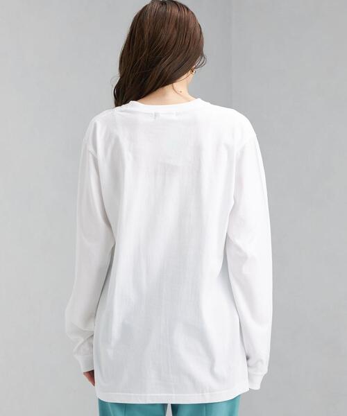 GOOD ROCK SPEED（グッドロックスピード）の「【別注】＜GOOD ROCK SPEED＞ LIFE ロングスリーブ フォト Tシャツ カットソー（Tシャツ/カットソー・レディース・ブラック/オフホワイト/その他1・FREE）」の7枚目の写真