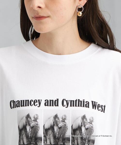 GOOD ROCK SPEED（グッドロックスピード）の「【別注】＜GOOD ROCK SPEED＞ LIFE ロングスリーブ フォト Tシャツ カットソー（Tシャツ/カットソー・レディース・ブラック/オフホワイト/その他1・FREE）」の4枚目の写真