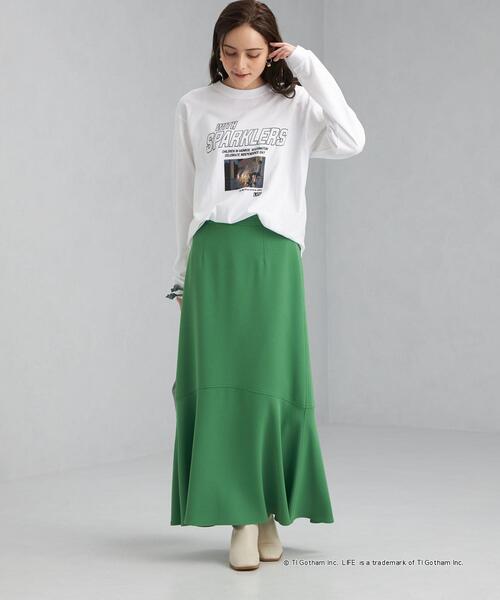 GOOD ROCK SPEED（グッドロックスピード）の「【別注】＜GOOD ROCK SPEED＞ LIFE ロングスリーブ フォト Tシャツ カットソー（Tシャツ/カットソー・レディース・ブラック/オフホワイト/その他1・FREE）」の8枚目の写真