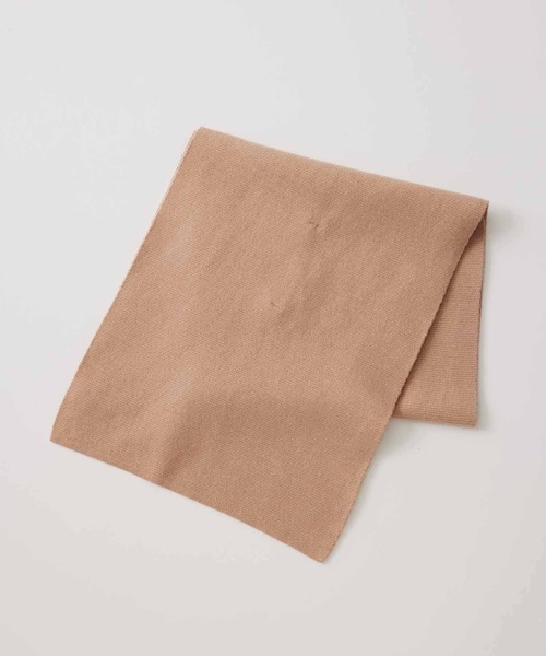 ADAM ET ROPE'(アダムエロペ)の「マフラー付き モックネックミラノリブオーバーサイズニット【GIFT】(ニット/セーター・メンズ・ダークブラウン/ベージュ/オフホワイト/ブルー・M/L)」の14枚目の写真