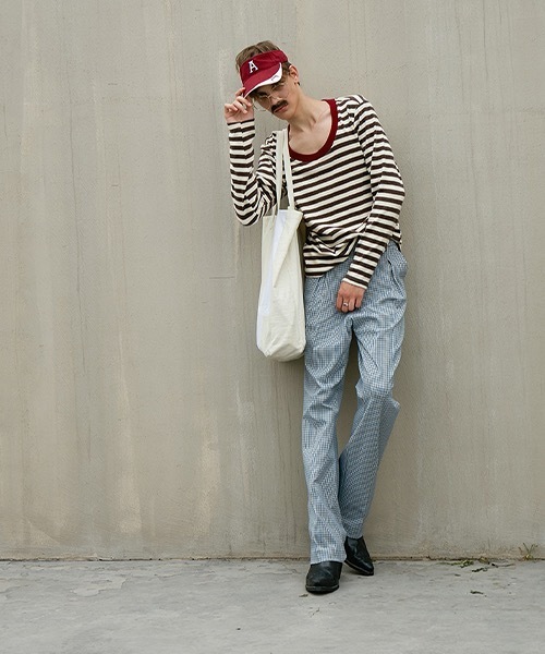 MIXSEVEN（ミックスセブン）の「クラシックブルーチェックパンツ　MX21AW07【MIX SEVEN】（その他パンツ・メンズ・マルチ・L/M/S）」の4枚目の写真