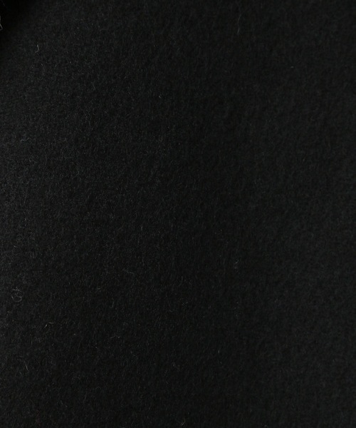 Ezick（エジック）の「リバーメルトンロングコート（ステンカラーコート・レディース・ホワイト/ブラック/カーキ・SMALL/MEDIUM）」の18枚目の写真