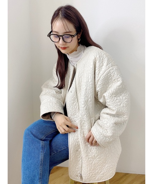 jumelle（ジュメロ）の「タートルメローカットソー（Tシャツ/カットソー・レディース・ホワイト/ベージュ・FREE）」の4枚目の写真