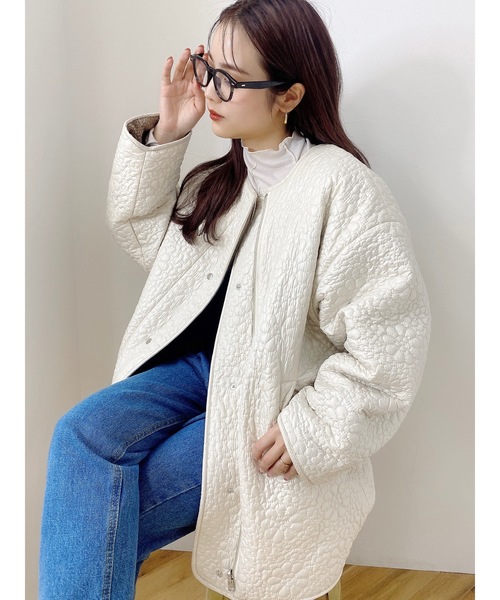 jumelle（ジュメロ）の「タートルメローカットソー（Tシャツ/カットソー・レディース・ホワイト/ベージュ・FREE）」の6枚目の写真