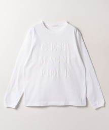 立体ロゴプリントロンT