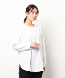 Samansa Mos2 | 裾ラウンドゆるカットソー(Tシャツ/カットソー)