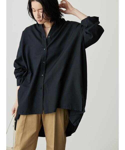 AMERICAN HOLIC(アメリカンホリック)の「バックプリーツシャツ(シャツ/ブラウス・レディース・チェック/ネイビー・L/M)」の4枚目の写真