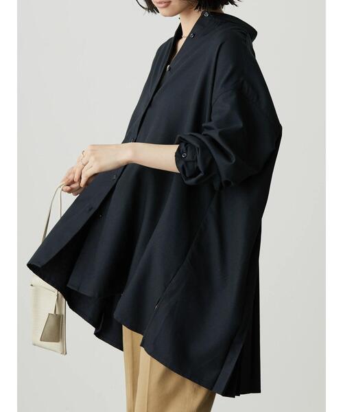 AMERICAN HOLIC(アメリカンホリック)の「バックプリーツシャツ(シャツ/ブラウス・レディース・チェック/ネイビー・L/M)」の5枚目の写真