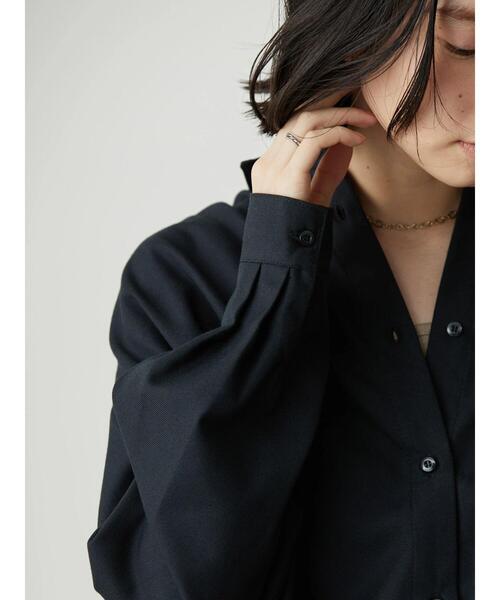 AMERICAN HOLIC(アメリカンホリック)の「バックプリーツシャツ(シャツ/ブラウス・レディース・チェック/ネイビー・L/M)」の8枚目の写真