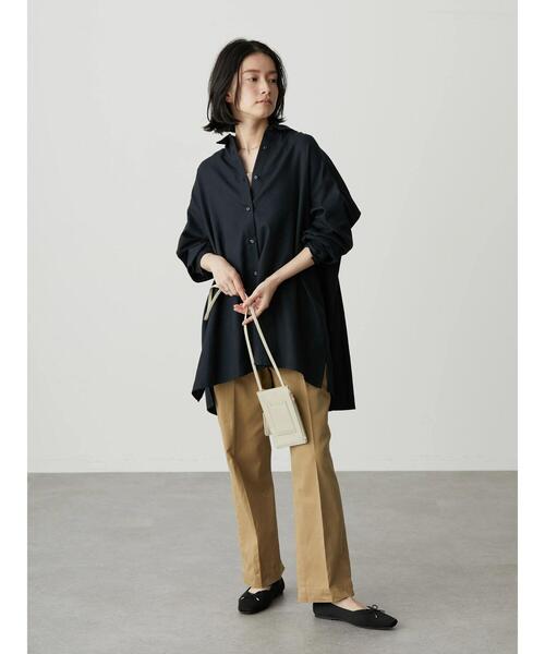 AMERICAN HOLIC(アメリカンホリック)の「バックプリーツシャツ(シャツ/ブラウス・レディース・チェック/ネイビー・L/M)」の12枚目の写真