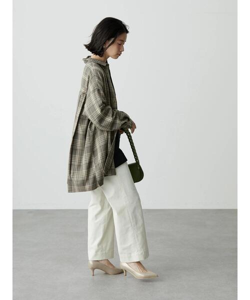 AMERICAN HOLIC(アメリカンホリック)の「バックプリーツシャツ(シャツ/ブラウス・レディース・チェック/ネイビー・L/M)」の20枚目の写真