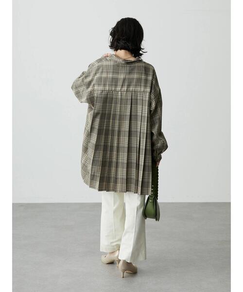 AMERICAN HOLIC(アメリカンホリック)の「バックプリーツシャツ(シャツ/ブラウス・レディース・チェック/ネイビー・L/M)」の21枚目の写真