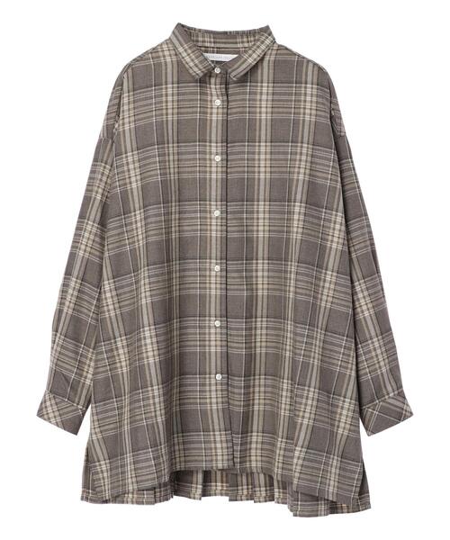 AMERICAN HOLIC(アメリカンホリック)の「バックプリーツシャツ(シャツ/ブラウス・レディース・チェック/ネイビー・L/M)」の22枚目の写真