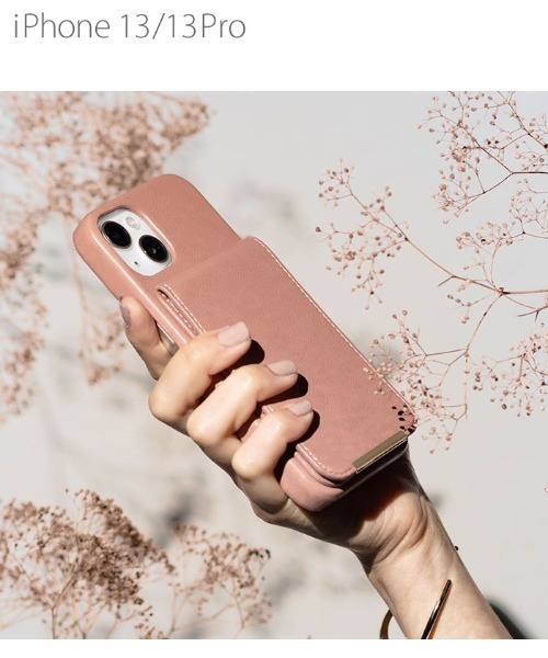 salisty（サリスティ）の「iPhone 15/15Pro/14/14Pro/1313Pro/8/7/SE(第2/第3世代) salisty サリスティ キャッシュレスケース slim スマホケース（スマホケース/カバー・レディース・セージグリーン/ブルーグレー/ピンクベージュ/グレイッシュベージュ/スモークグレー/ベージュ系その他/ダークブラウン・A/ 13/14R/ 14/7/8/ 15/15h）」の7枚目の写真