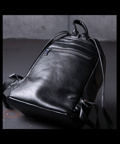 BLACK JACKALL CROWN(ブラックジャッカルクラウン)の「BLACK JACKALL CROWN ライダース デコレーション ミニリュック(バックパック/リュック・レディース・ブラック・FREE)」の6枚目の写真
