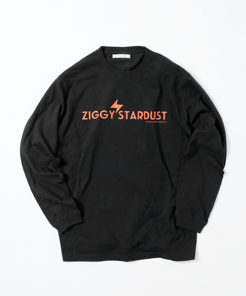 JOURNAL STANDARD SELECT（ジャーナルスタンダードセレクト）の「【ZIGGY STARDUST / ジギー・スターダスト】ロンT（Tシャツ/カットソー・メンズ・ホワイト/ブラック・MEDIUM/LARGE/X-LARGE）」の2枚目の写真