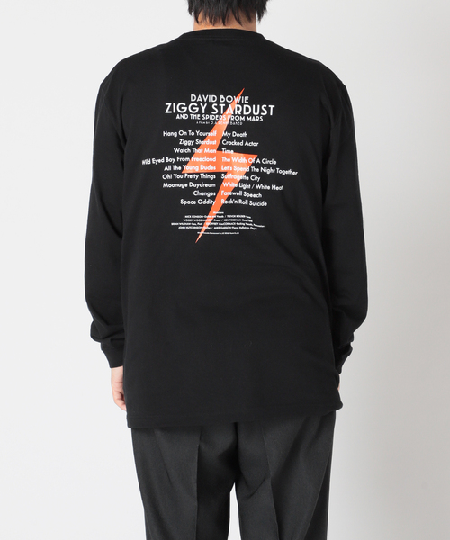 JOURNAL STANDARD SELECT（ジャーナルスタンダードセレクト）の「【ZIGGY STARDUST / ジギー・スターダスト】ロンT（Tシャツ/カットソー・メンズ・ホワイト/ブラック・MEDIUM/LARGE/X-LARGE）」の11枚目の写真